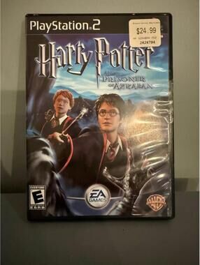retro Harry Potter Prisoner of Azkaban PS2 game
